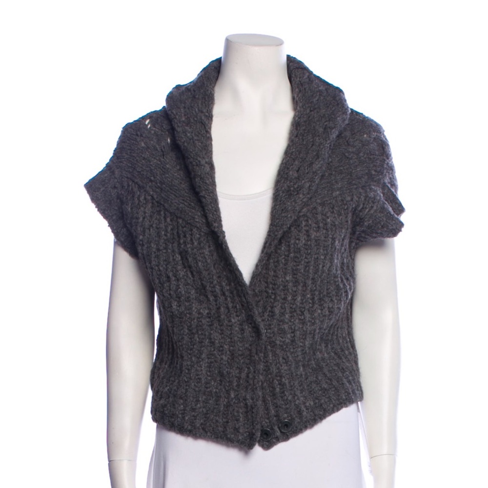 italian cashmere vest.